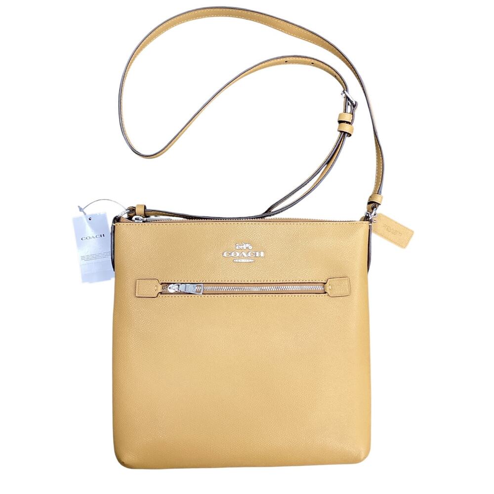 Yellow Coach Crossbody Bag